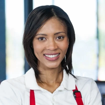 female-staff-standing-cash-counter